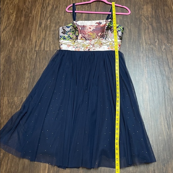 NWT Anthropologie Moulinette Soeurs Rare Tulle Skirted Floral Dress 10 - Picture 9 of 16